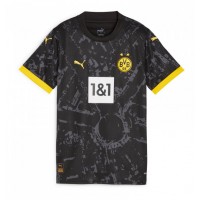 Koszulka piłkarska Borussia Dortmund Strój wyjazdowy dla kobiety 2023-24 tanio Krótki Rękaw